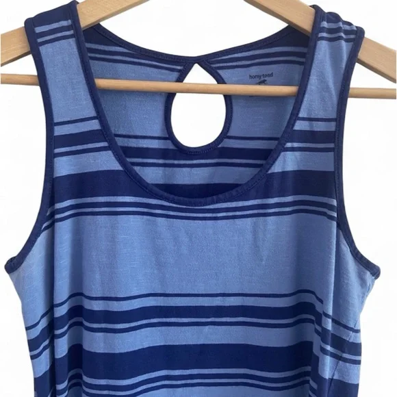 HORNY TOAD Blue Stripe Dress - Picture 3 of 7